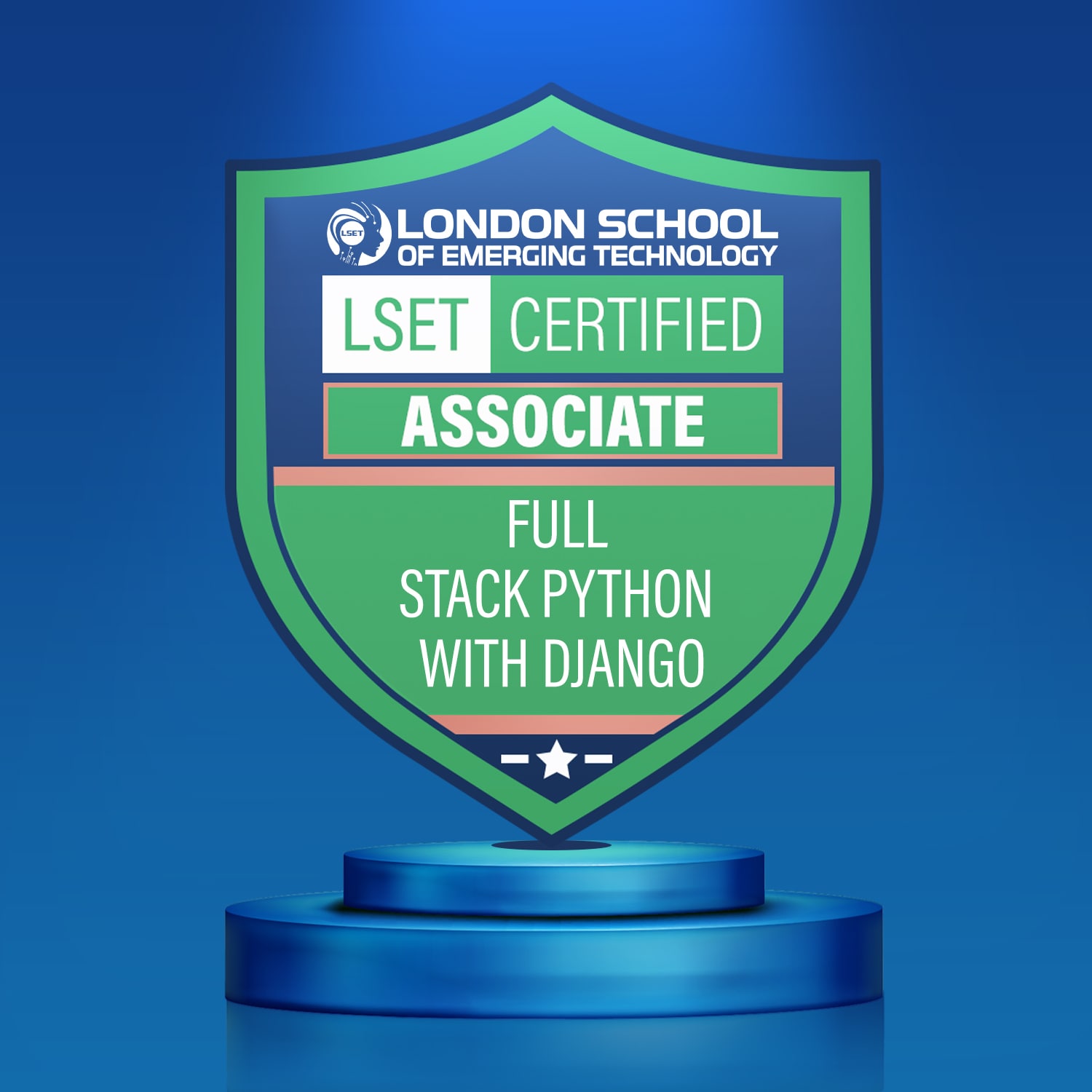 LSET Certified Full Stack Python with Django (Associate)